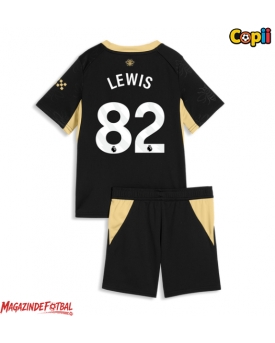 Manchester City Rico Lewis #82 Echipament de Fotbal Replică 2026-27 Copii Deplasare (+ Șorturi)